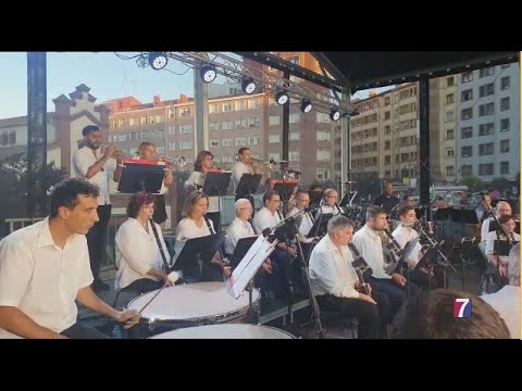 La Banda Municipal de Txistus de Barakaldo interpreta «The Final Countdown»