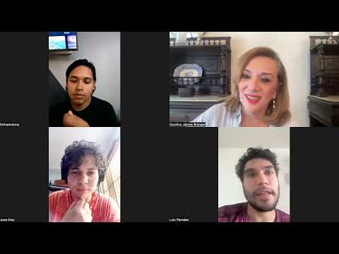 Carolina Jaimes Branger entrevista  Luis Paredes, Antonio Esperanssa, Jose? Di?az