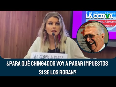 GLORIA ÁLVAREZ, EMPLEADA de SALINAS PLIEGO, JUSTIFICA a QUIENES NO PAGAN IMPUESTOS