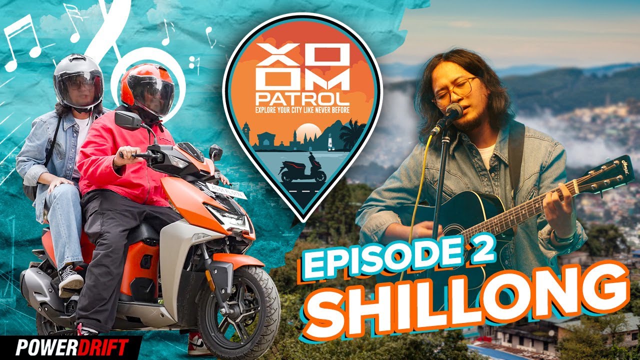 Storming Shillong with Vineeth Kumar, Taba Chake & the Hero Xoom 110 | Xoom Patrol EP2 | PowerDrift