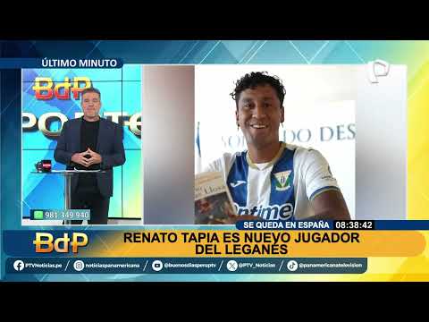 ¡Renato Tapia se queda en España y será el nuevo jugador de Leganés!