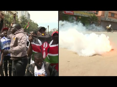 La policía dispara gases lacrimógenos contra manifestantes en Kenia | AFP