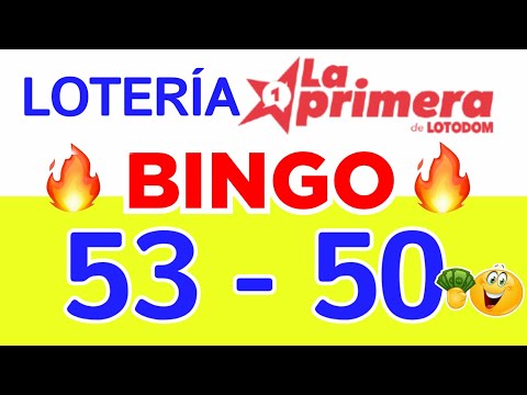 Loteria PRIMERA (( 53 - 50 )) BINGO PALÉ HOY...!