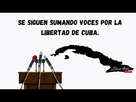 Se siguen sumando voces por  la libertad de Cuba.