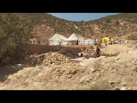 Relief efforts underway in quake-hit village in Morocco's Atlas mountains