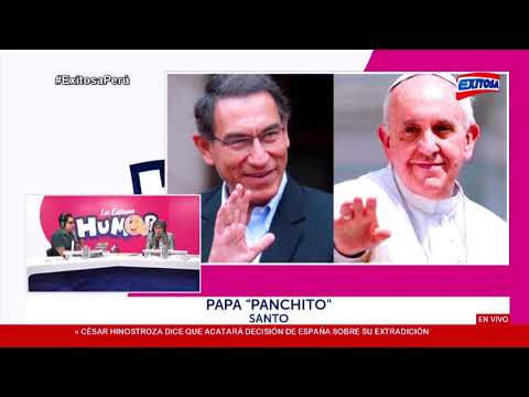 Martín Vizcarra dialogó con el papa Francisco - Al estilo Los Exitosos del Humor