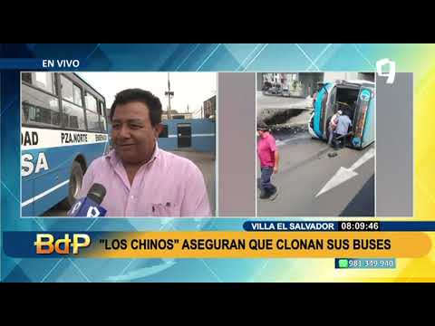 Ante accidentes: 'Los Chinos' rechazan denuncias y aseguran que 'piratas' clonan sus buses
