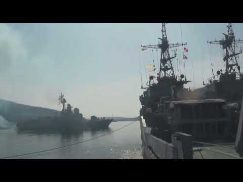 Rusia lanza por sorpresa maniobras de su flota en el Pacífico