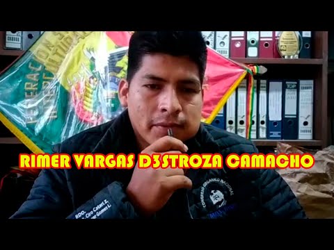 RIMER VARGAS SECRETARIO DEL INSTRUMENTO POLITICO FEDERACIÓN CARRASCO CAMACHO HUMILL4 LA WIPHALA