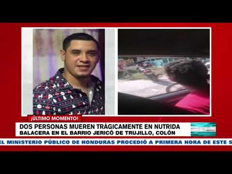 ¡Nutrida balacera! Acribillados mueren dos ocupantes de vehículo en Trujillo, Colón
