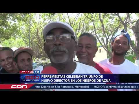 Perremeístas celebran triunfo de nuevo director en Los Negros de Azua