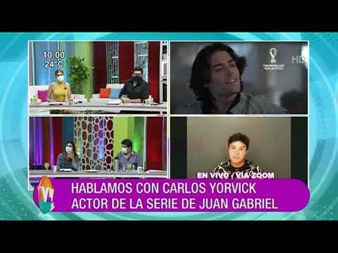 Entrevista exclusiva con Carlos Yorvick, actor de la serie de Juan Gabriel