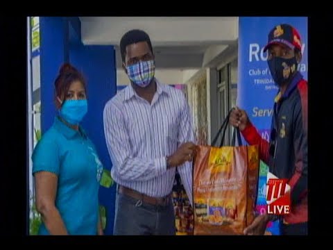 Rotary Club Of Maraval Gifted 100 Hampers