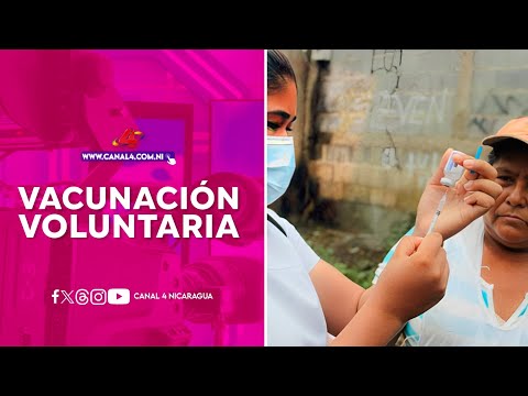 Avanza Jornada Nacional de vacunación voluntaria contra la COVID -19