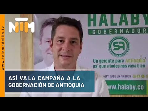 Así va la campaña a la gobernación de Antioquia - Telemedellín