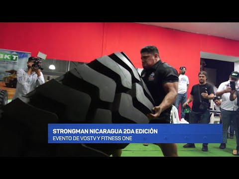 Vos TV y Fitness One buscan al hombre más fuerte de Nicaragua