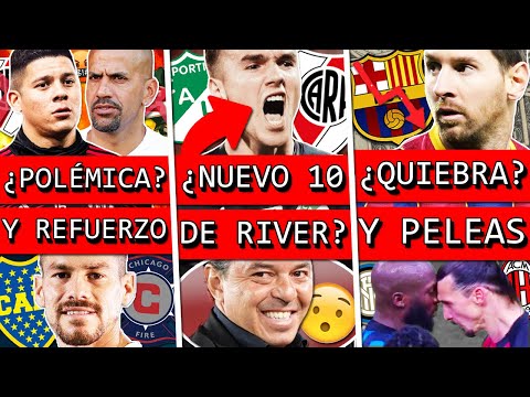 REFUERZO tapado de BOCA y POLÉMICA con ROJO+ RIVER busca este ENGANCHE+ BARÇA en quiebra ¿Y MESSI ?