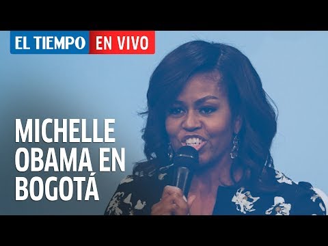 Michelle Obama en Bogota?  todo lo que hay que saber sobre su charla