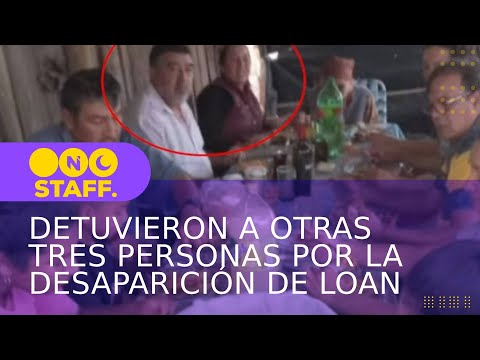 CASO LOAN: DETUVIERON a otras TRES PERSONAS por la DESAPARICIÓN del NENE - Telefe Noticias