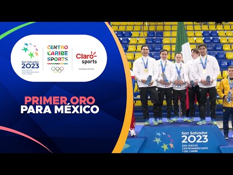 Asi? sono? la primera medalla de oro para Me?xico en los Juegos Centroamericanos 2023