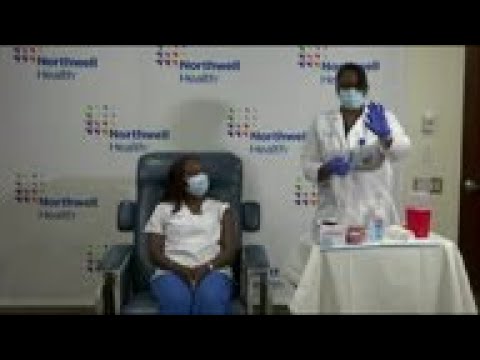 First nurse vaccinated in NY gets second dose