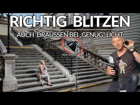 FLASH RIGHT! - Even outdoors when there's enough light! ⚡(Profoto A10)