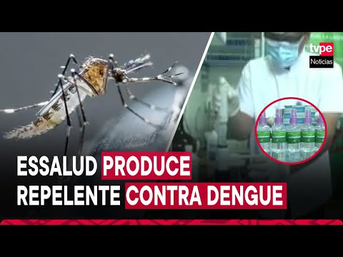 Trujillo: Essalud inicia producción de repelente para prevenir el dengue
