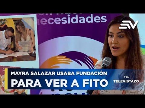 Mayra Salazar podía ver a Fito, a través de su fundación que trabaja en la cárcel | Televistazo