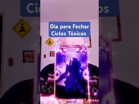 Você tem que Fechar Ciclos Tóxicos para começar uma Vida Mais Iluminada e de Sorte. Tarot 15.08