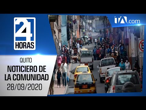 Noticias Ecuador: Noticiero 24 Horas 28/09/2020 (De la Comunidad Segunda Emisión)