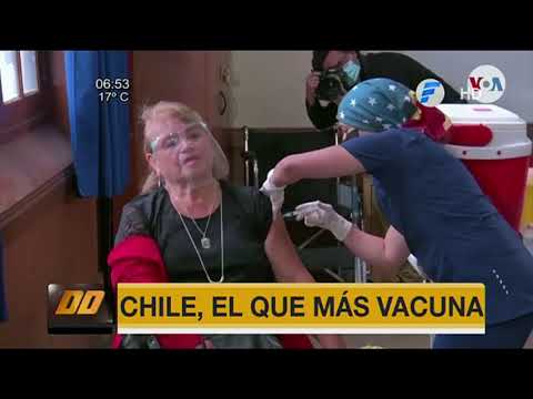 #COVID19 Chile es el que más vacuna pero casos siguen aumentando