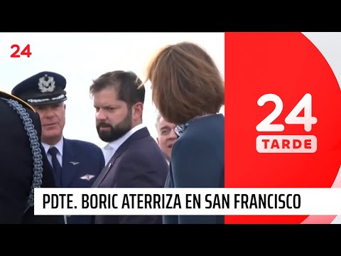 Presidente Boric aterriza en San francisco para asistir a Cumbre APEC | 24 Horas TVN Chile
