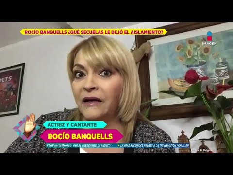 ¡Rocío Banquells revela que vivió depresión por confinamiento! | De Primera Mano