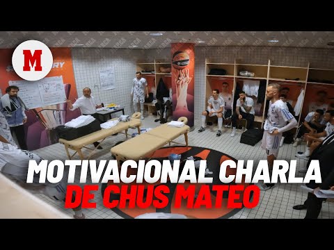 A la luz la motivacional charla de Chus Mateo para ganar la Undécima: Sería la h*****... MARCA