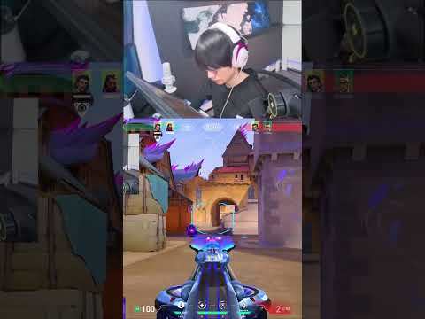 The cleanest 6K ACE in a RADIANT lobby 💀【沖縄に行くために】【VALORANT】 #valorant #shorts