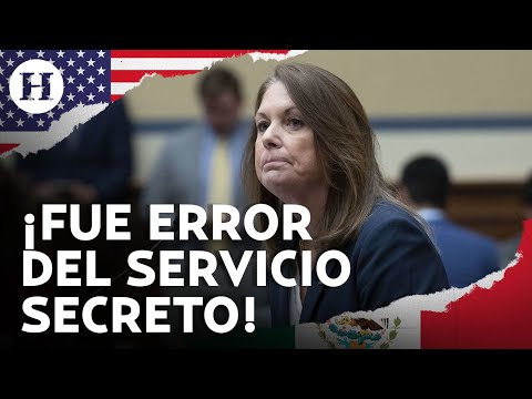 Renuncia Directora del Servicio Secreto de EU, asume su responsabilidad en el atentado contra Trump