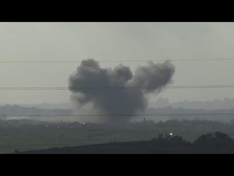 Explosions in northern Gaza as Israeli bombardment continues