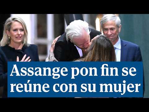 Assange llega a las islas Marianas y se reúne con su familia ya en libertad