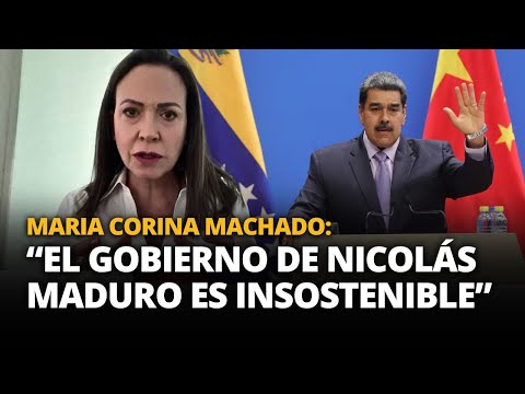 MARIA CORINA MACHADO: El mundo sabe que ganamos las elecciones de VENEZUELA | El Comercio