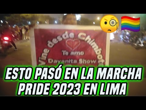 Fuimos a la Marcha LGBT en Lima 2023