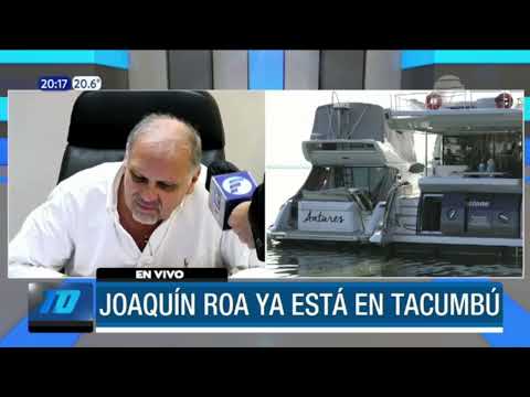 Joaquín Roa ya se encuentra recluido en Tacumbú