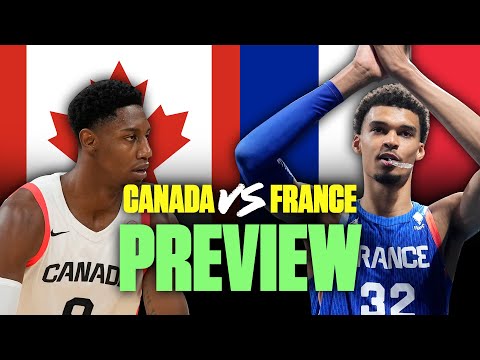 Canada Vs. France Preview | Paris 2024 Basketball Reaction & Analysis