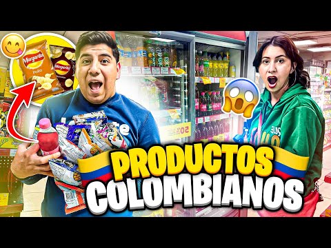 PROBANDO PRODUCTOS COLOMBIANOS | Hermanas JM