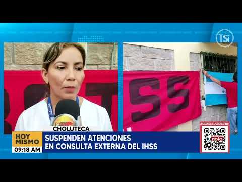 Suspenden atenciones en consulta externa del IHSS en Choluteca