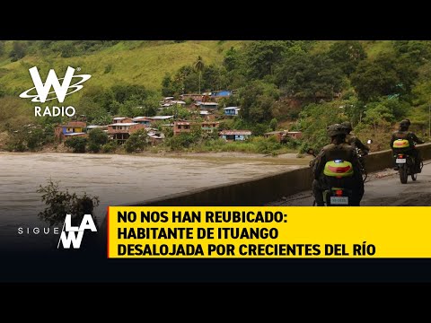 En Ituango, campesinos desalojados por crecientes del río no tienen en donde resguardarse