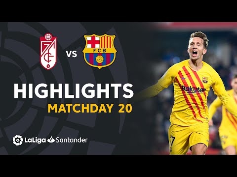 Resumen de Granada CF vs FC Barcelona (1-1)