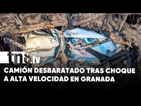 Accidente deja un joven atrapado en la Carretera Granada–Guanacaste