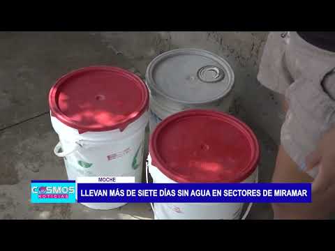 Moche: Llevan más de siete días sin agua en sectores de Miramar