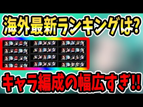 【ペルソナ5X】海外最新ランキングは??キャラ編成の幅広すぎ!!新キャラで色んな編成爆誕!!核熱単体アタッカー接待&氷結全体アタッカー接待&アンジュ&ナビ&準備キャラクター&日本版ランキング【P5X】