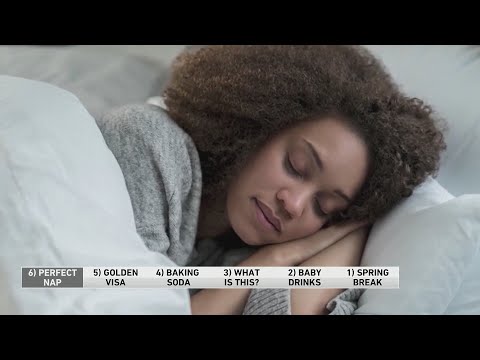 The metrics of the perfect nap